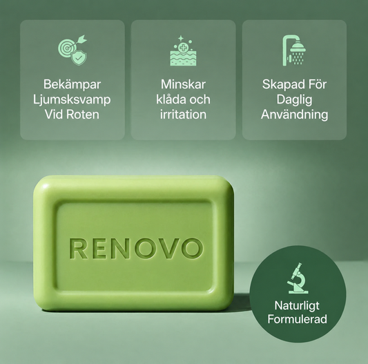 Renovo™ - Slipp fotsvamp som alltid kommer tillbaka
